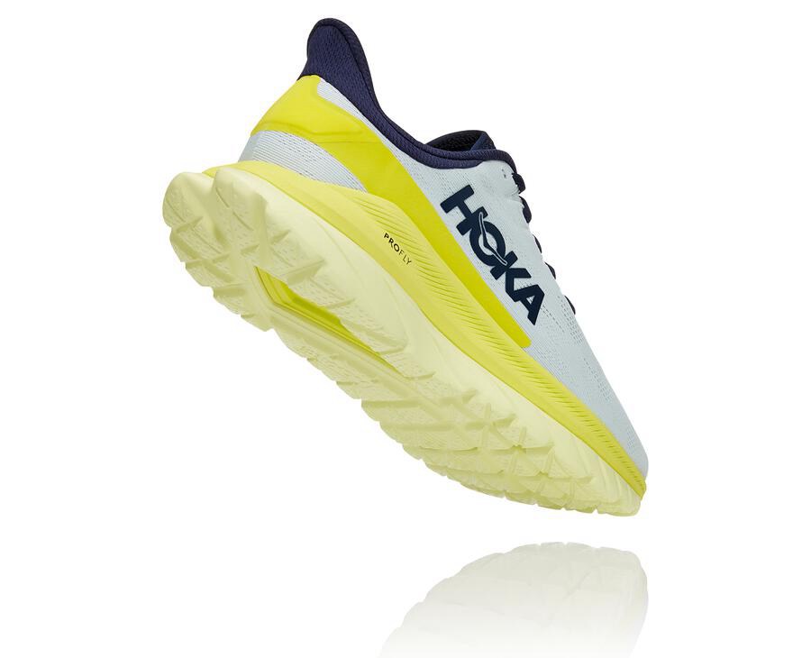 Zapatillas Running Hoka One One Mujer - Mach 4 - Blancas - UHB273841